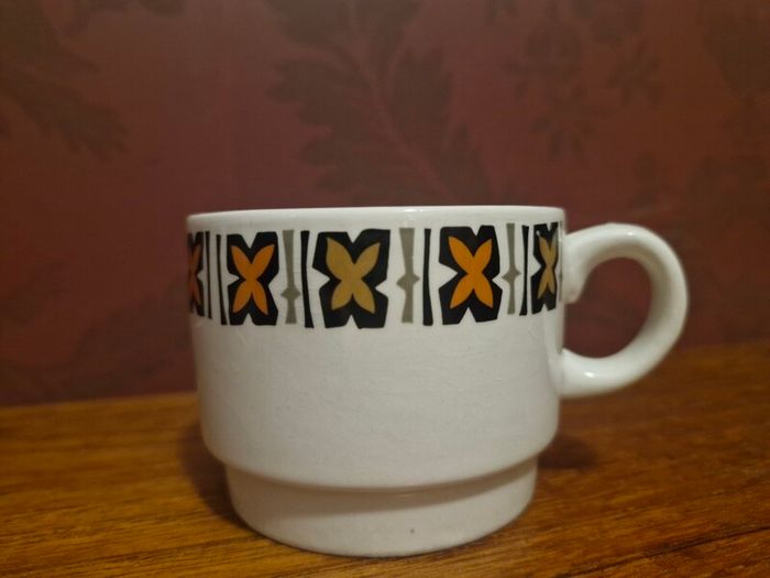 vintage arklow pottery teacups