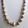 Vintage, Women's Sterling Silver 925 Bead Necklace. length 18,5" - 23,9g Image 6