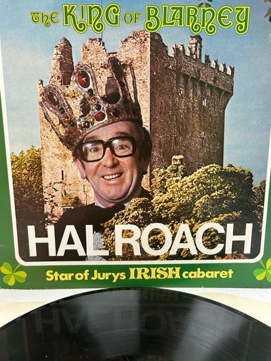 Hal Roach Irish Comedian Record and SIGNED sleeve