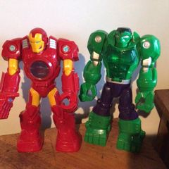 Iron Man and Hulk 12 inch Mech Armour figures