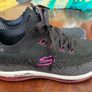 Skechers Women's Skech-air Damen-Hellgrau, Petrol Running Neutral Image 2