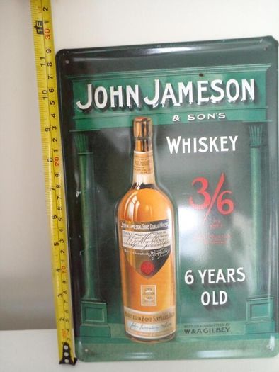 John Jameson Metal Sign