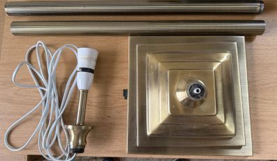 Vintage Mid-Century Nelson Corinthian Style Brass Lamp