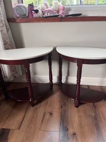 Pair of side tables