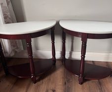 Pair of side tables