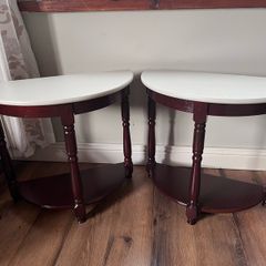 Pair of side tables