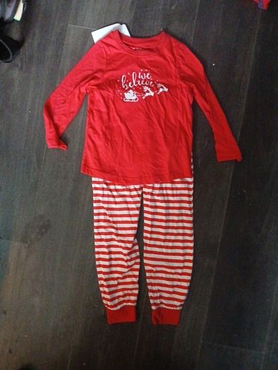 kids xmas christmas pyjamas 6-7 years