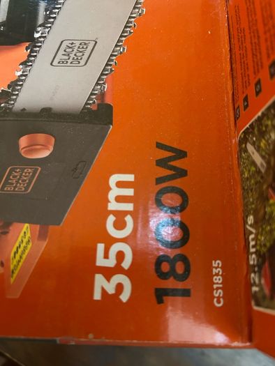 Black and Decker chainsaw