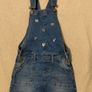 Blue Denim Dungaree Dress Image 3