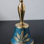 Vintage Solid  Brass Table Bell Image 2