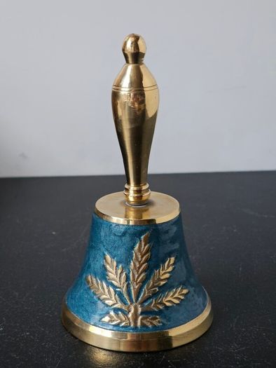Vintage Solid  Brass Table Bell