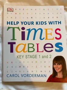 Carol Vorderman Times Tables Book