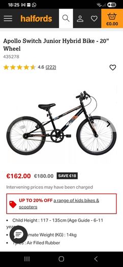 Kids bike
