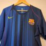 Barcelona Jersey. Official Nike FC Barcelona Away Jersey 2004/2005. Authentic Original From 2004. Collect In Dublin Or Receive Via Post. Image 3