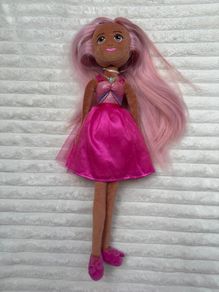 Barbie Best Friend Plush Cuddly Toy approx. 54cm/21 inch Neck is a bit too loose Used Please see photos