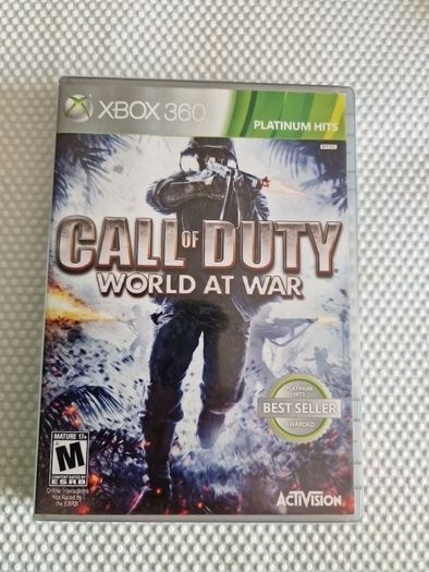 NTSC version Call of Duty World at War Xbox360 Games Original