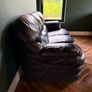 Black Leather 3 piece Image 5