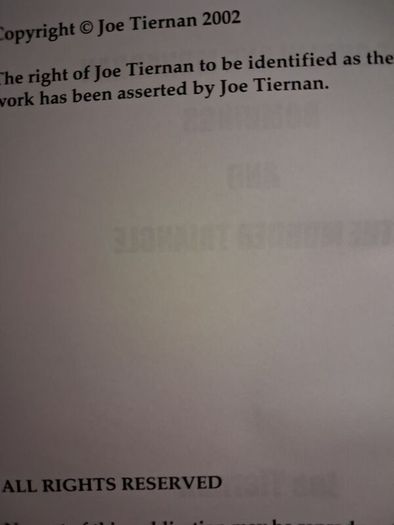 The Dublin & Monaghan Bombings & The Murder Triangle / Joe Tiernan/ 2002