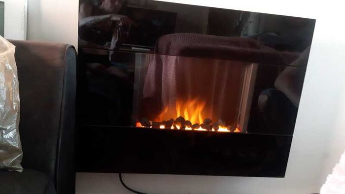 Wall mounted Electric fire/heater