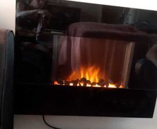 Wall mounted Electric fire/heater