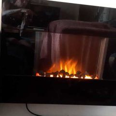 Wall mounted Electric fire/heater