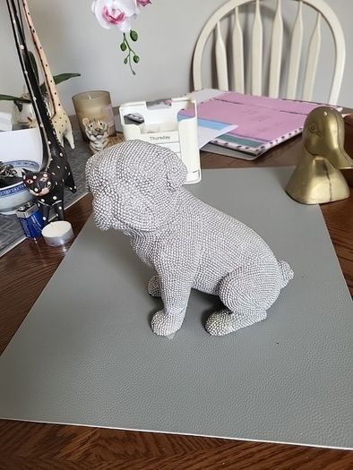 Pug dog ornament