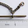Antique Pocket Watch Chain T Bar Image 5