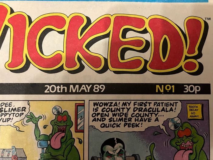 Comic: 'Wicked!' no. 1 (20th May 1989)