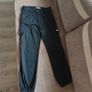 QUIZ cuffed black cargo pants, size 8 Image 4