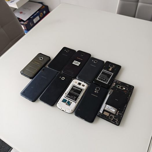 Job Lot 10x Samsung Galaxy Smartphones - Untested / For Parts & Repair