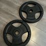 2x20kg Irish Lifting tri grip olympic weight plates Image 4