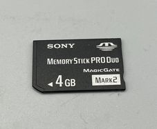 4GB Official Sony Memory Stick Pro Duo Mark 2 PSP Memory Card - Genuine