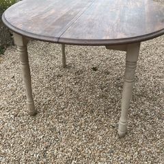 Solid wood dining table