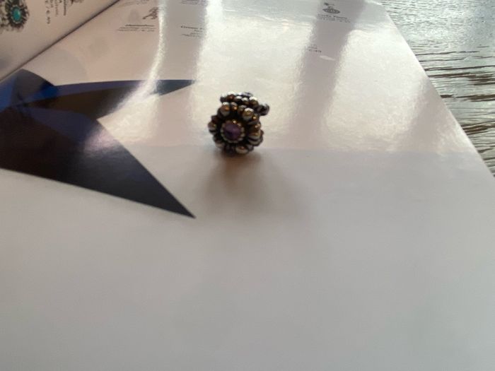 Pandora charm February Birthstone Amethyst New