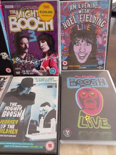 The Mighty Boosh Dvd Collection Bundle Series 1-3 Boxset Live shows Etc BBC Surreal Comedy