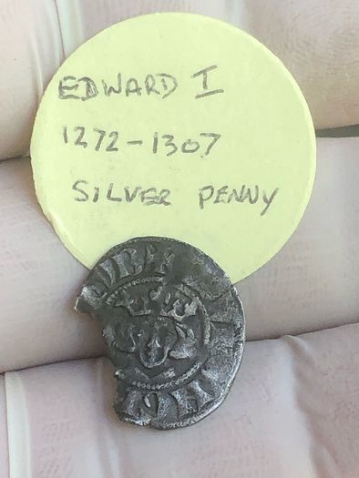 Edward I 1272-1307 Silver Penny, London Mint.