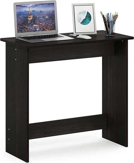 Simplistic Computer Desk, Study Desk, Writing Desk, Espresso (FREE POSTAGE)