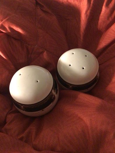 Noritake Keltcraft Tranquil Glen Salt & Pepper shakers