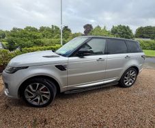 Range Rover Sport Autobiography Indus Silver
