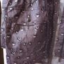 SALE! Grey Floral Hooded Rain Jacket size S Image 3