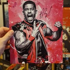 AEW Anthony Bowens Autograph