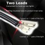 Car Van Camper Truck Auto Driving Fog Spot light Wiring Harness Kit LED Work Button Light Bar Cable 40A 12V Image 6