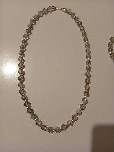 Necklace and matching bracelet