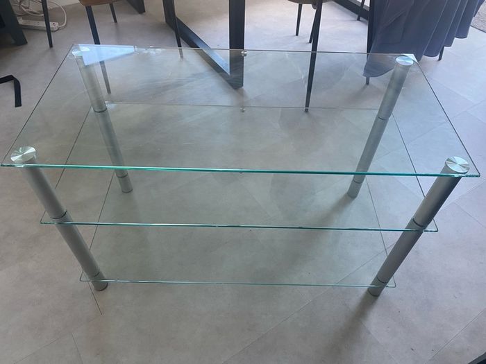 Glass TV Stand