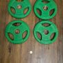 brand new 4x5kilo coloured olympic weight plates Image 5