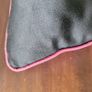 Vintage embroidered silk cushion Image 3