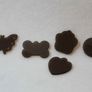 Personalized Engraved Lot Shape Pet Dog Cat Tag Id Acrylic Plexiglass Image 2