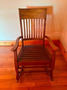 Solid Wood Nursery Rocking Chair