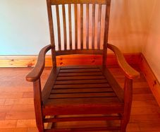 Solid Wood Nursery Rocking Chair