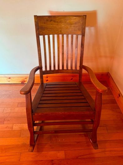 Solid Wood Nursery Rocking Chair